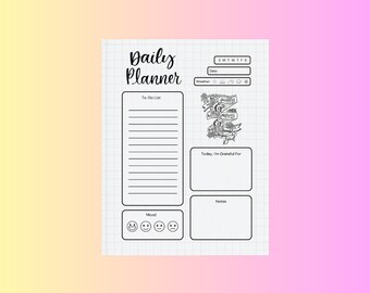 Micah 6:8 Daily Planner Printable