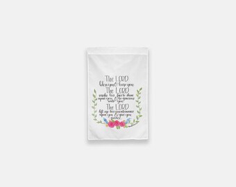 Doxology Garden Flag - 12" x 18" The Lord Bless and Keep you