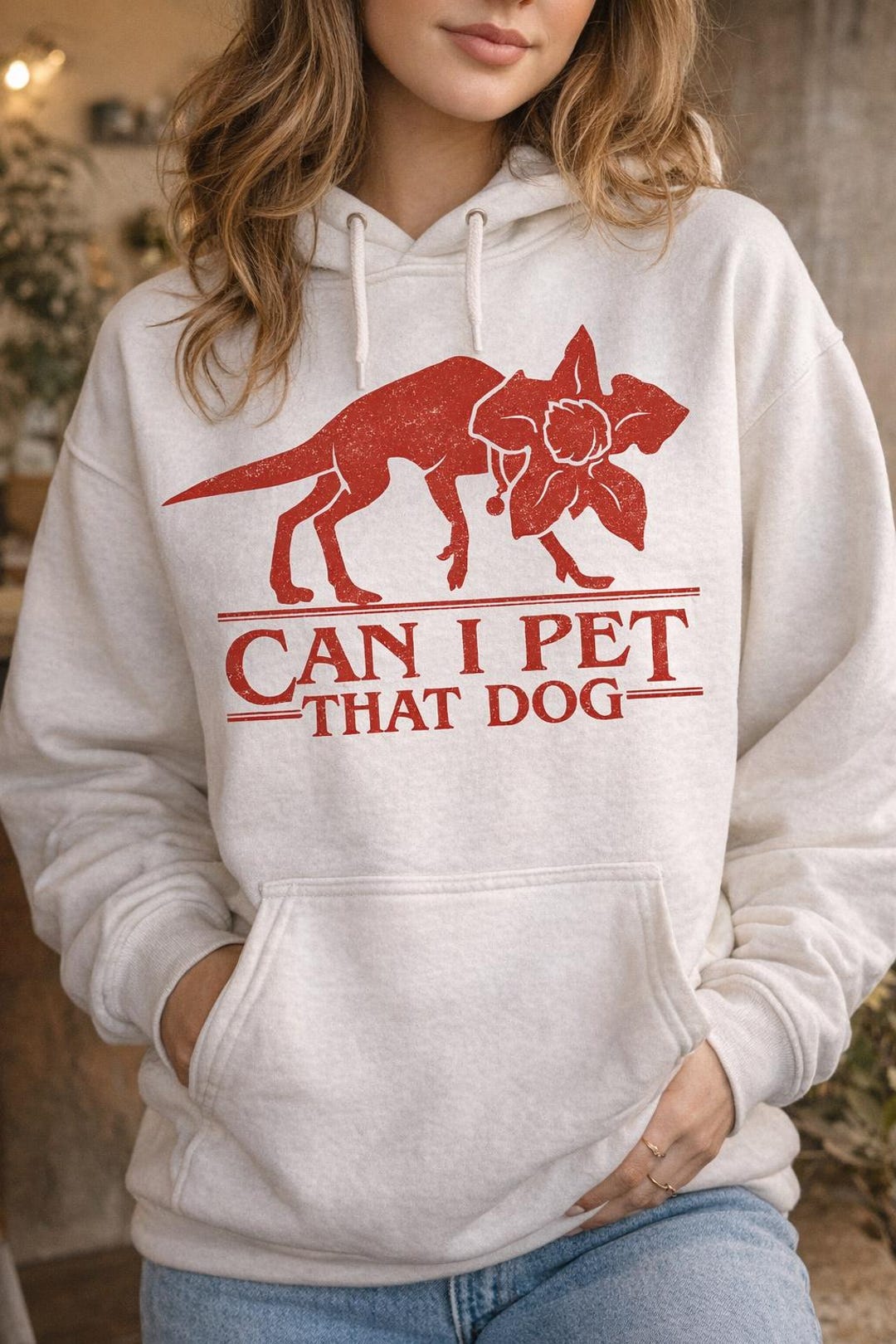Demodog Can I Pet That Dog Png Svg Eps Psd | Funny Stranger Dogs Parody ...