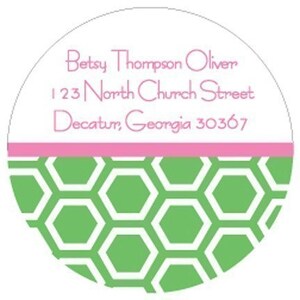 Bumble Bee Honeycomb Address Label Stickers image 2