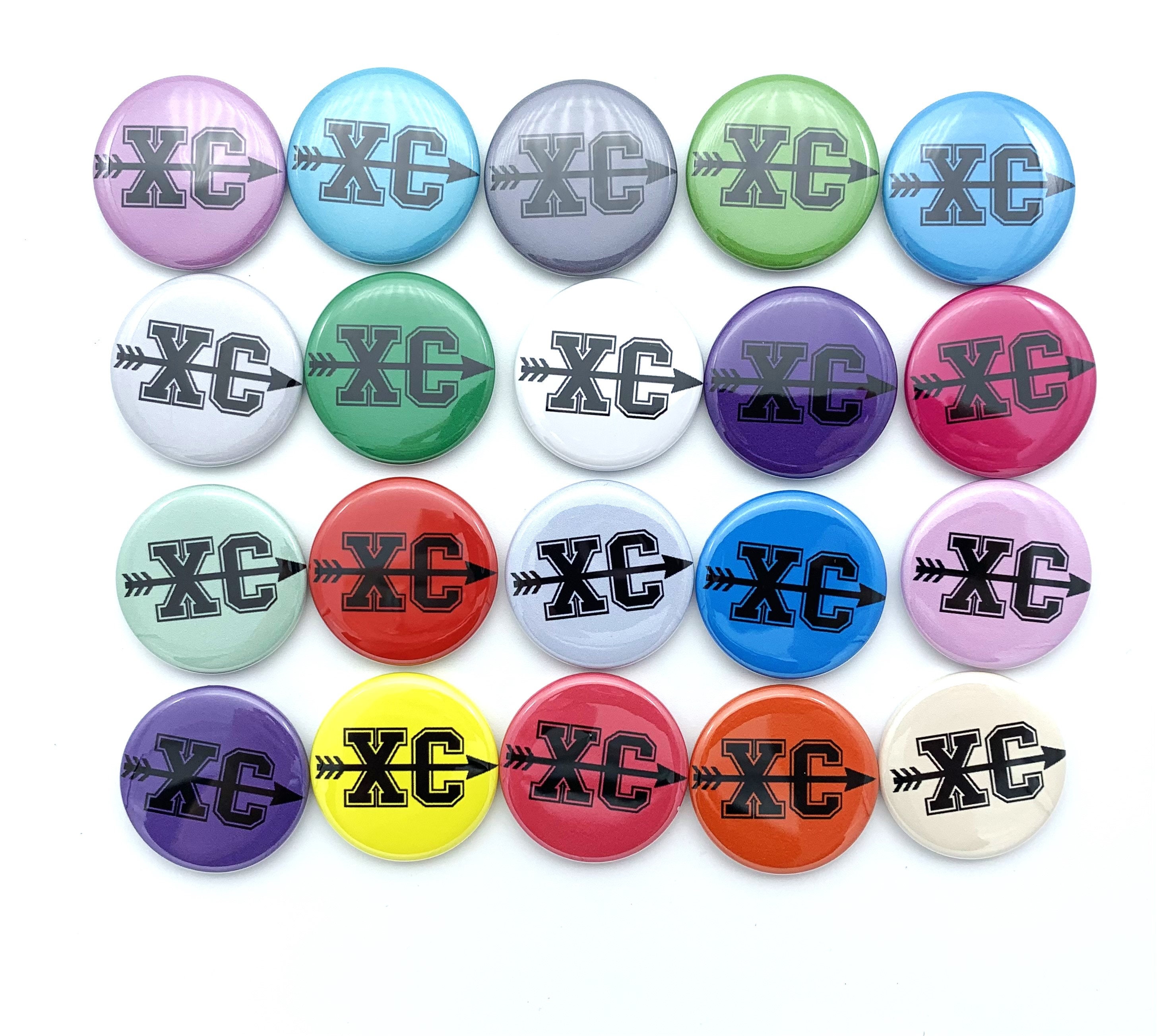 Cross Country Runner Pins Set of 20. Great XC Team Gift or Running