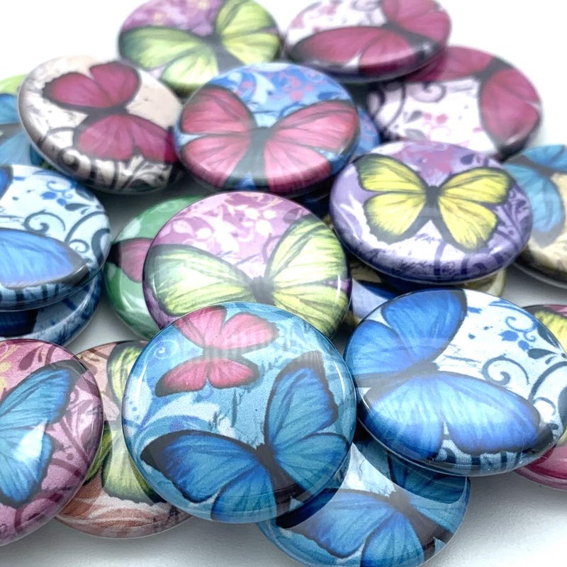 Butterfly Buttons - Etsy