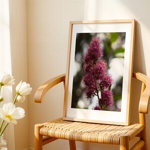 Framed Floral Art – Pink Blossoms Wall Decor
