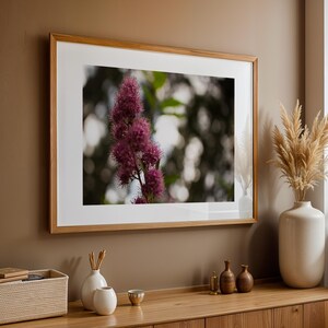 Framed Floral Art – Pink Blossoms Wall Decor