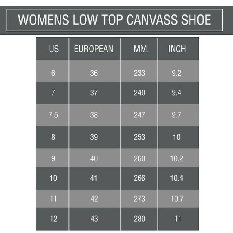 Nautical Crew Women/'s Black and White Low Top Canvas Sneakers