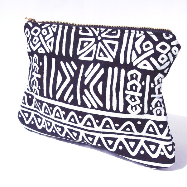 Sassy Mudcloth Clutch Purse READY TO SHIP