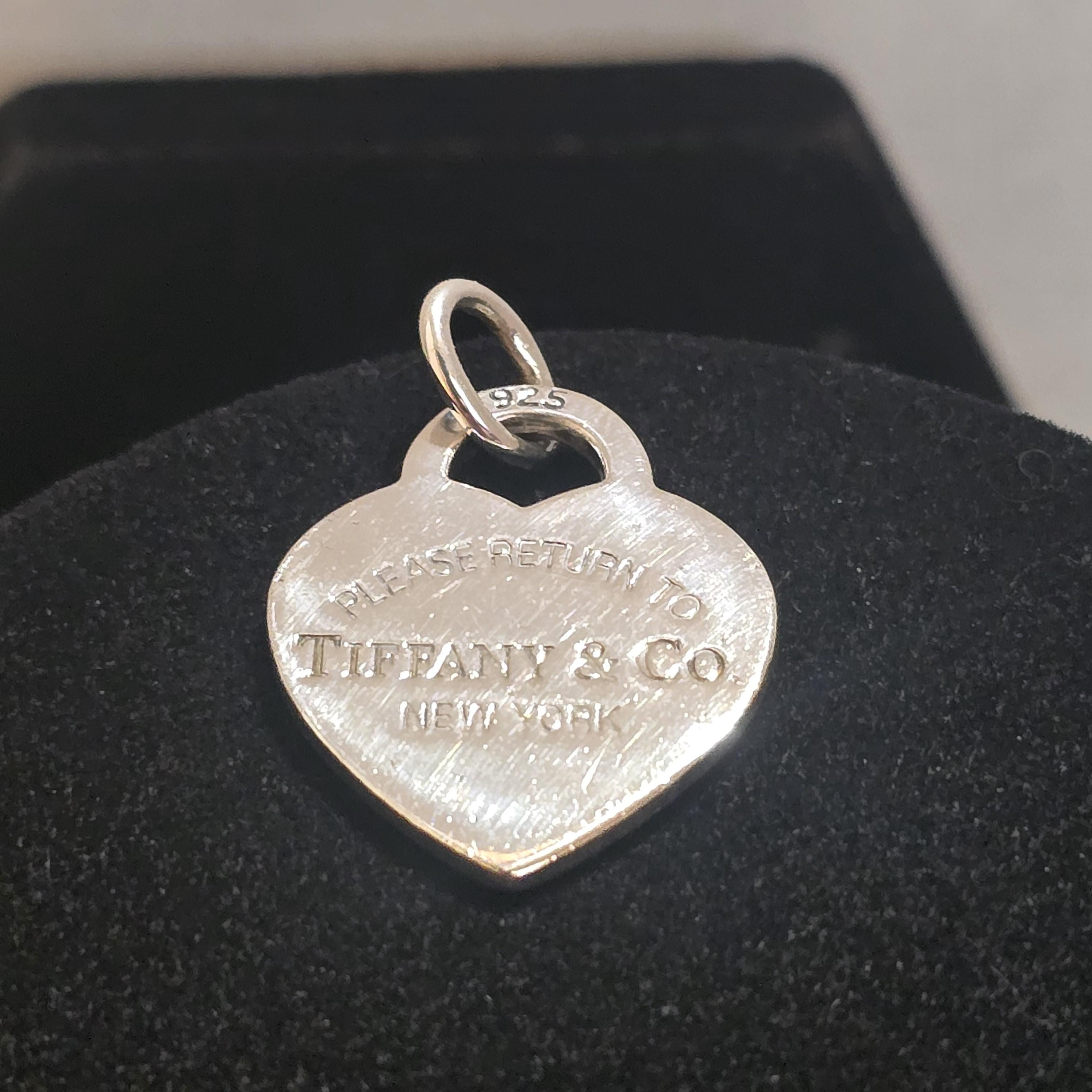 Tiffanys return to heart necklace - Etsy 日本