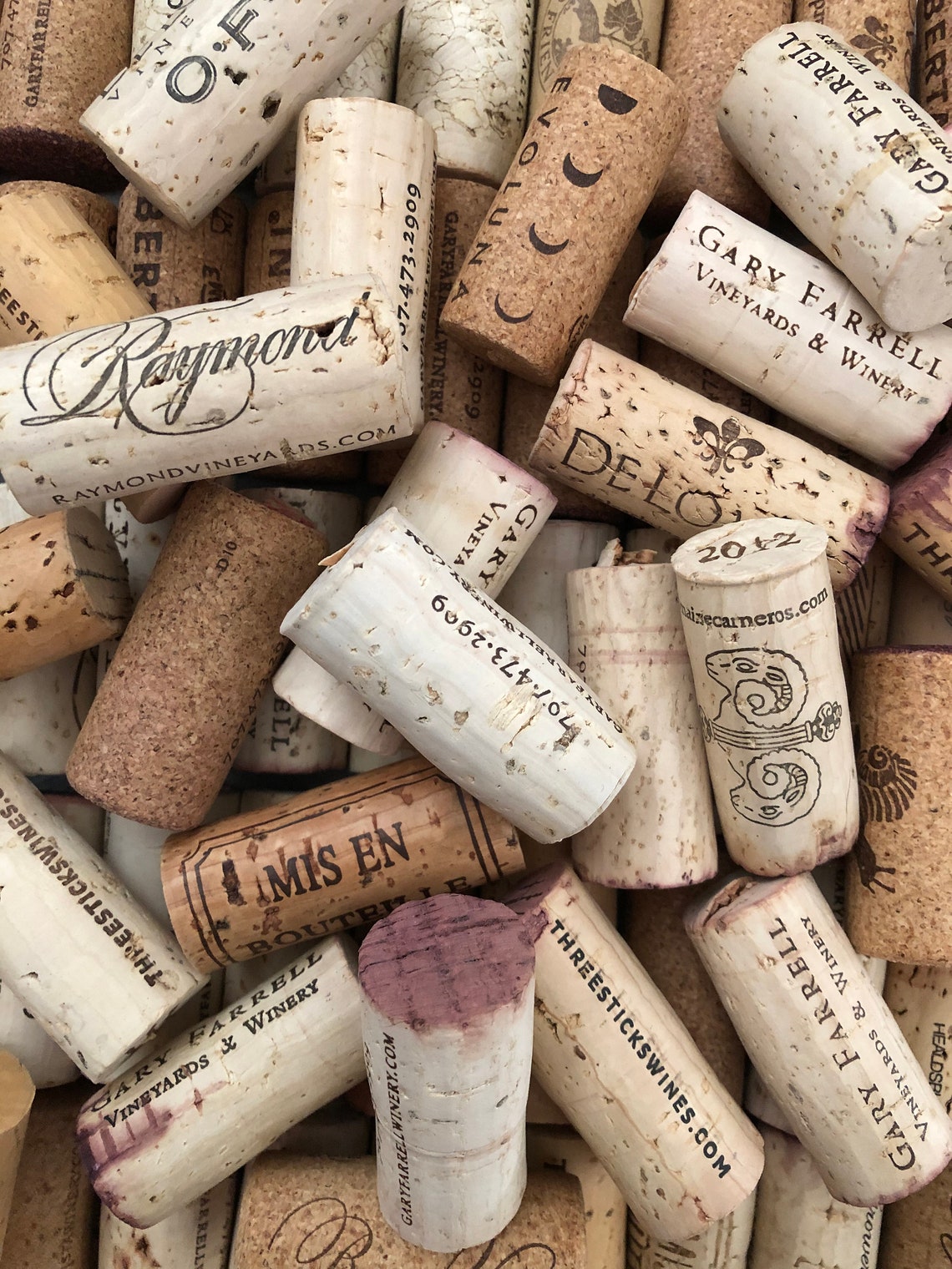 Set of 50 Corks used from Wine Bottles Etsy