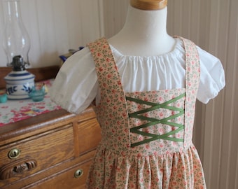 Girl's Springtime Dirndl Sizes 2-10