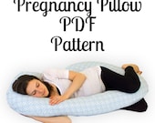 Pregnancy Pillow Pattern - INSTANT Download