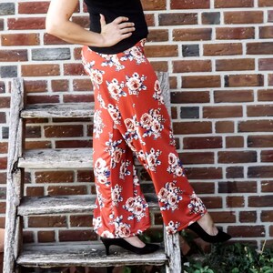Womens Wide Leg Pants, Shorts and Capris PDF Sewing Pattern | Women Sizes 00-20 | Projector, A0, A4, 8.5x11 | INSTANT DOWNLOAD
