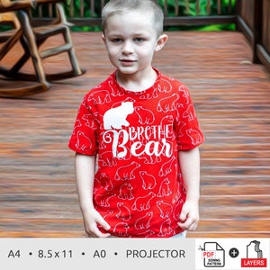 Classic T Shirt Sewing Pattern | Youth Sizes 2T-14 | Projector, A0, A4, 8.5x11 PDF Sewing Pattern | INSTANT DOWNLOAD