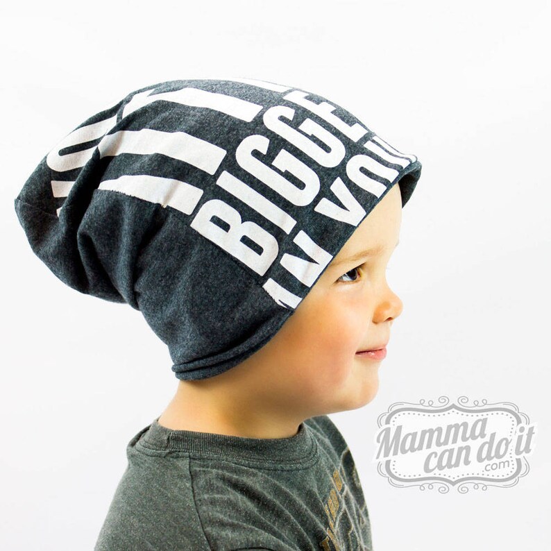 Slouchy Beanie Hat PDF Sewing Pattern Nbadult XXL Instant Etsy