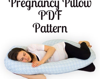 Pregnancy Pillow PDF Sewing Pattern - INSTANT DOWNLOAD