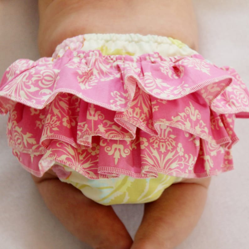 How To Make a baby Bloomer with Ruffles