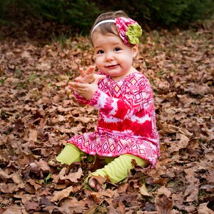 Baby Dress PDF Sewing Pattern - Made with soft knit fabric! - INSTANT DOWNLOAD image 7