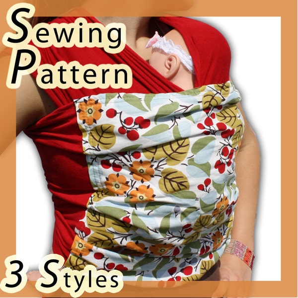 Baby Wrap Sling PDF Sewing Pattern