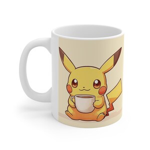 Cute anime mug, Ceramic Coffee Cup, 11oz, 15oz, Tea Cup, Novelty Gift, Cartoon Character