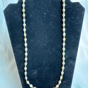 Handmade Vintage Mother of Pearl Necklace
