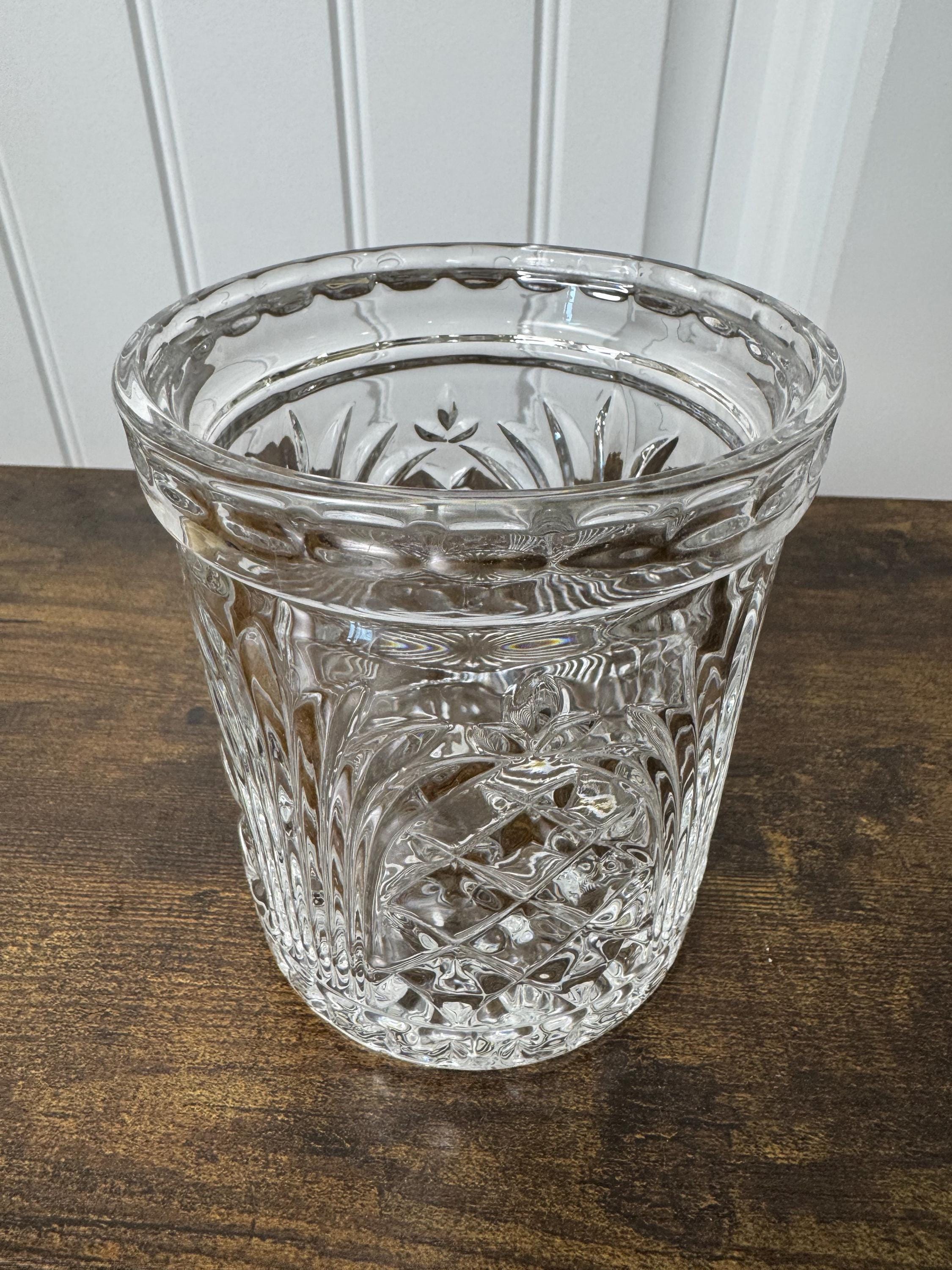 ヴィンテージクリスタルビスケットジャー - Etsy 日本