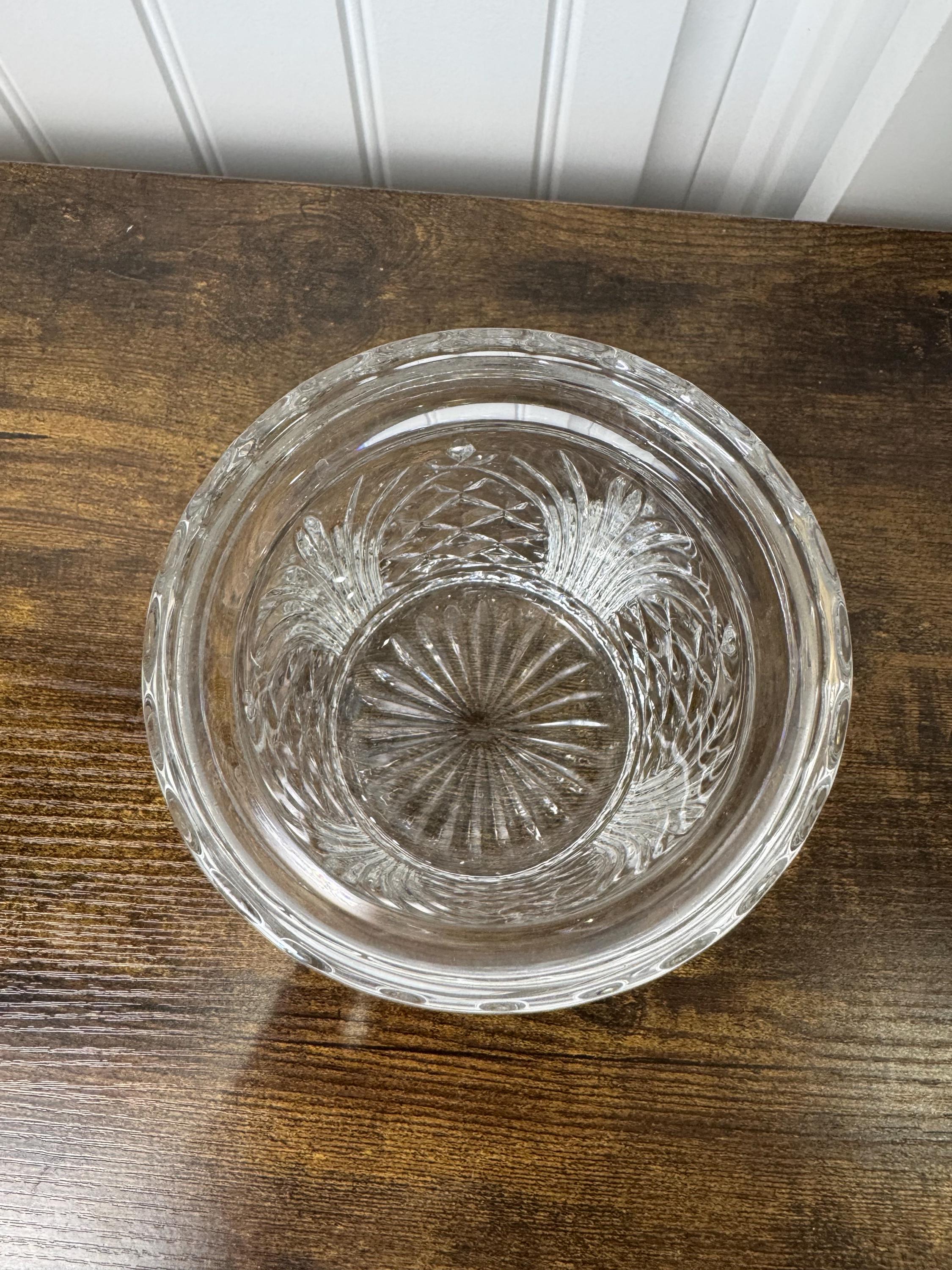 ヴィンテージクリスタルビスケットジャー - Etsy 日本