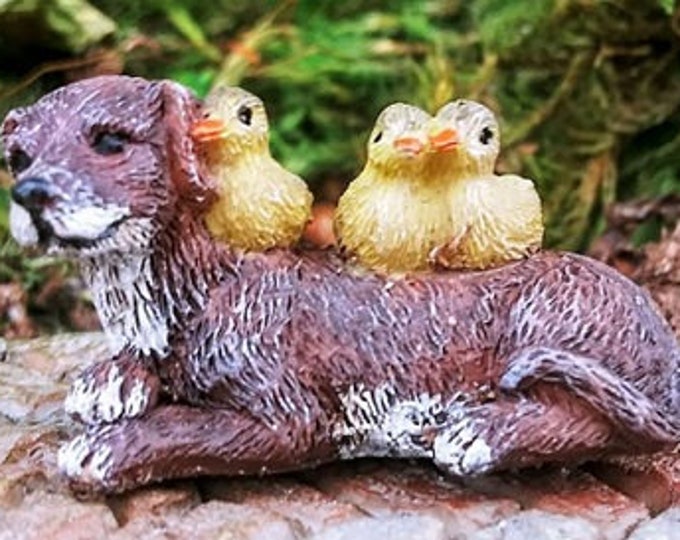 Are You My Mama? for the Fairy Garden (Dog and Ducklings)