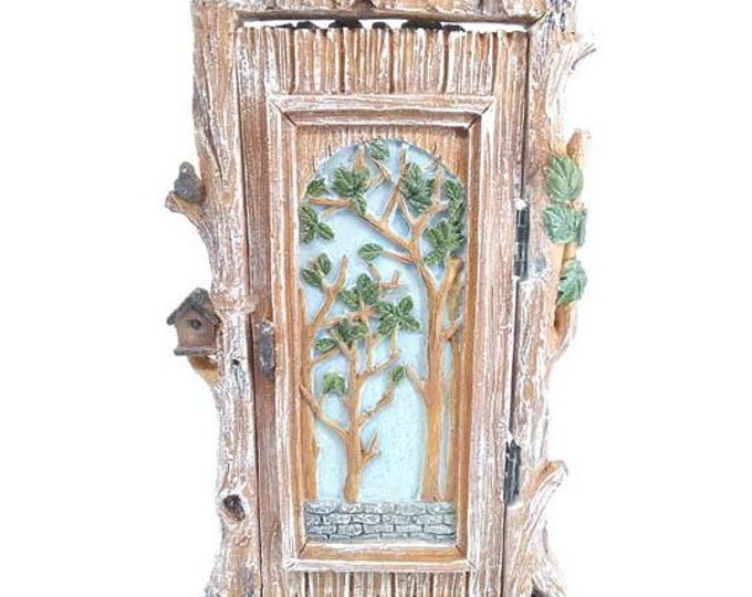 Leading Into the Forest Door 7.75″ Tall x 4″ Wide