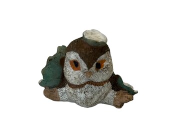 Oh My Hatchling Owl (1.5″T x 2″W x .75″D) for the Fairy Garden