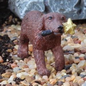 Cooper the Puppy (1&quot; Tall) for the Fairy Garden