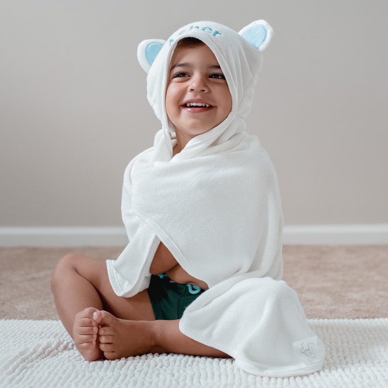 Baby Gift Personalized Baby Bath Towel Personalized Hooded Etsy