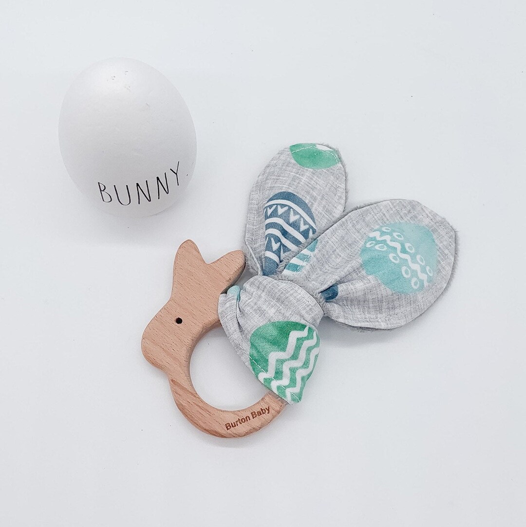 Blue Easter Crinkle Toy, Baby Easter Gift, Easter Basket, Baby Easter