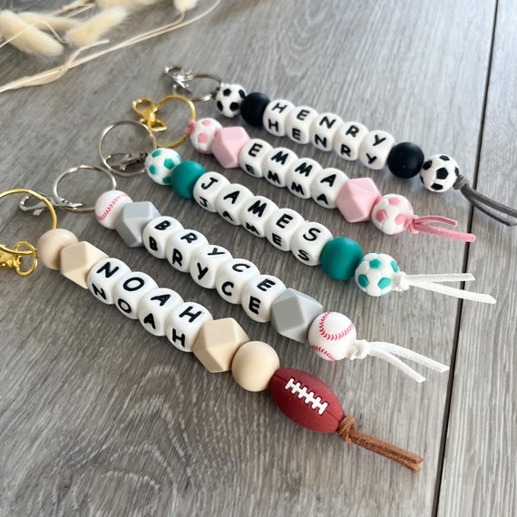 Personalized shop sports keychains