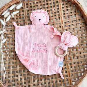 Lion Lovey & Crinkle Spielzeug, Baby Osternest, Baby Geschenk, Safari Kindergarten, Bio, Kleinkind Spielzeug, Tier Lovey, Leo, Leo Geschenk