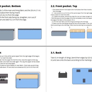 Bike Handlebar Bag Sewing Pattern & Tutorial (PDF) - Etsy