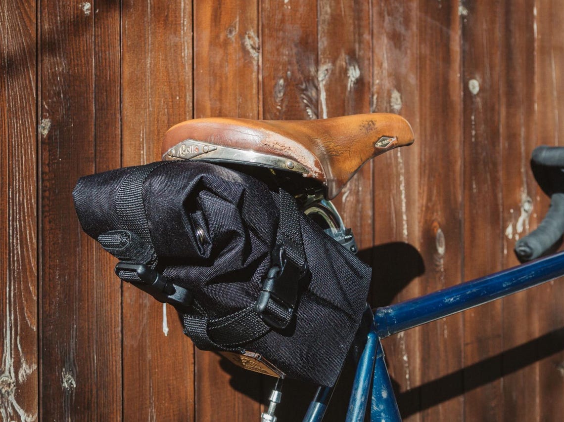 Roll Top Bike Saddle Bag PDF Sewing Pattern - Beginner DIY - Etsy