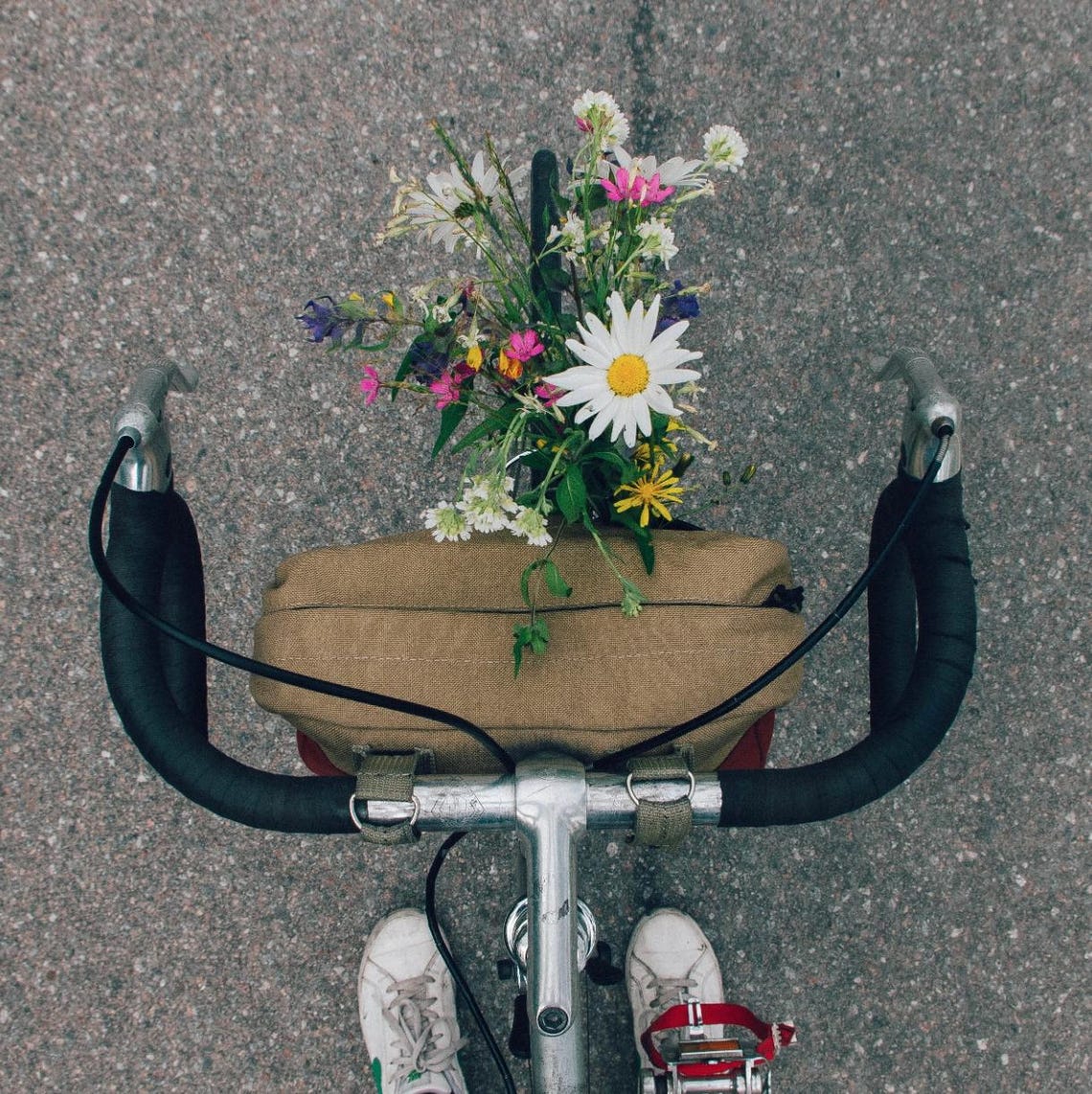 Bike Handlebar Bag PDF Sewing Pattern and Tutorial Bike Bag Sewing ...