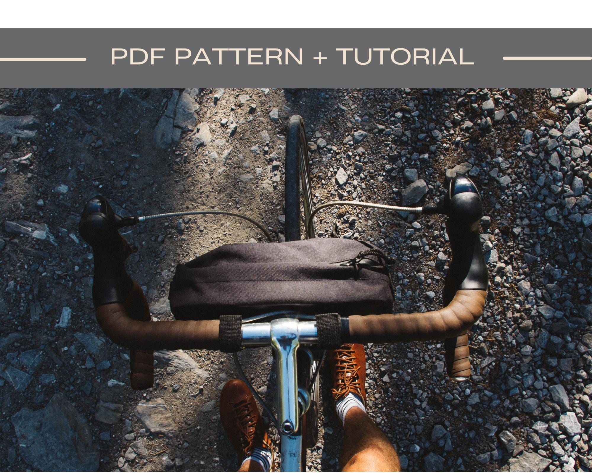 Bike Handlebar Bag Sewing Pattern & Tutorial (PDF) - Etsy