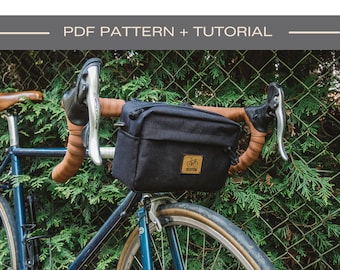 Bike Handlebar Bag Sewing Pattern & Tutorial (PDF) - Etsy