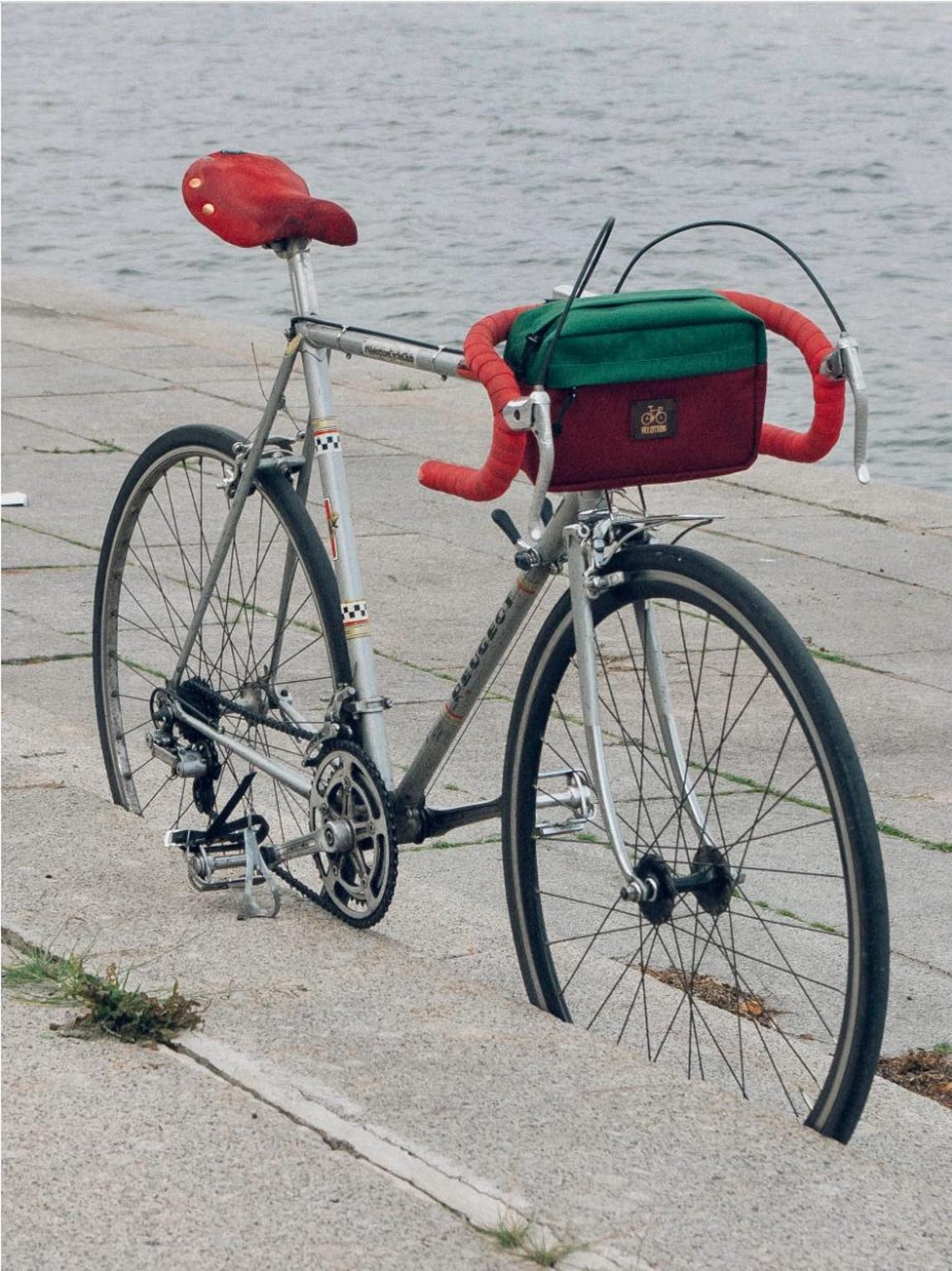 Bike Handlebar Bag PDF Sewing Pattern and Tutorial Bike Bag Sewing ...