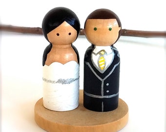 Husband wife pegs | Etsy