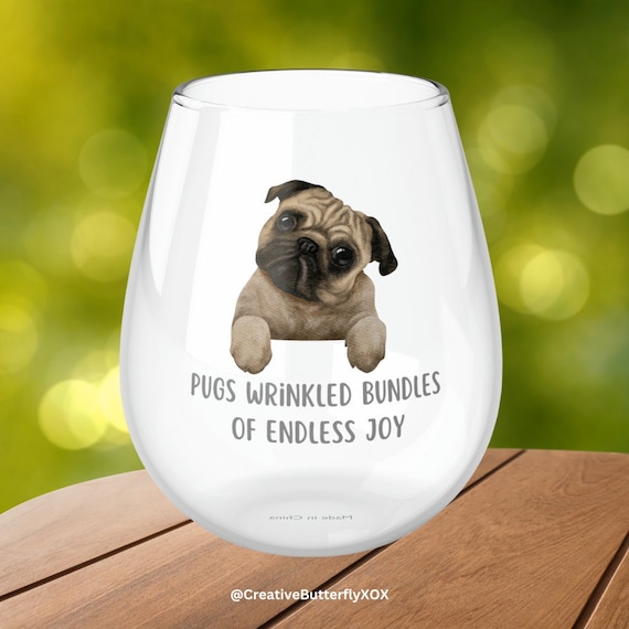 I Pair Well With Wine, Funny Stemless Wine Glass, 11.75oz