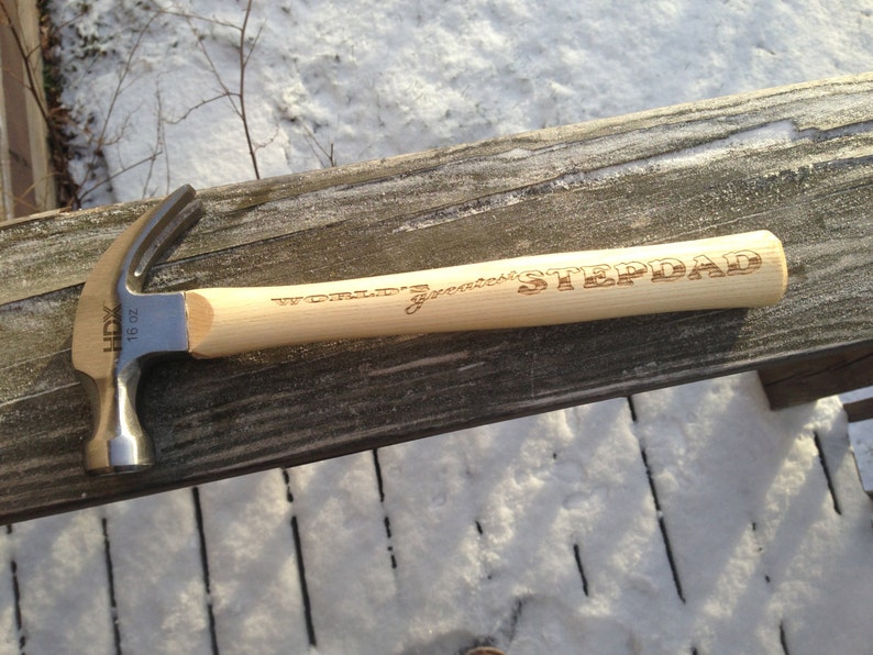 Personalized Engraved Hammer Worlds Greatest Dad or Uncle Etsy