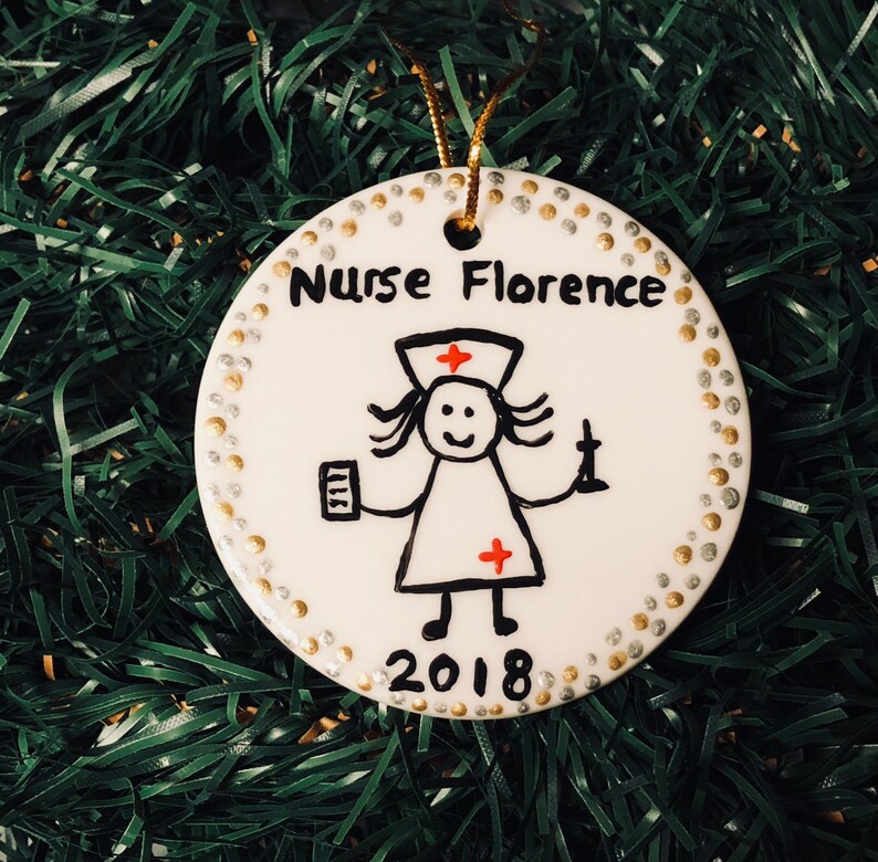 Personalized Nurse Ornament Gift for Nurse Personalized Etsy