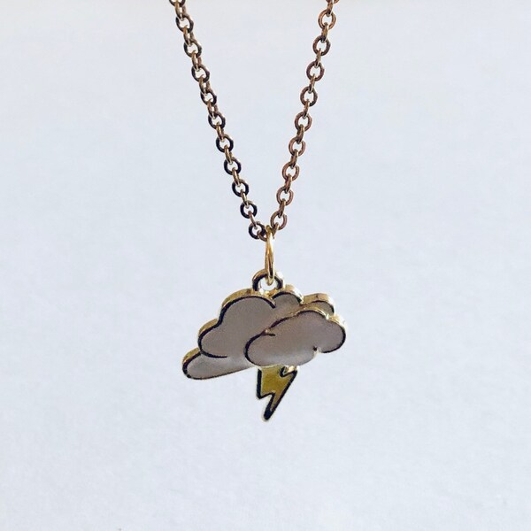 Rain Necklace Etsy