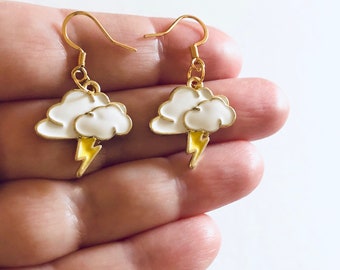 Thunder Earrings | Etsy