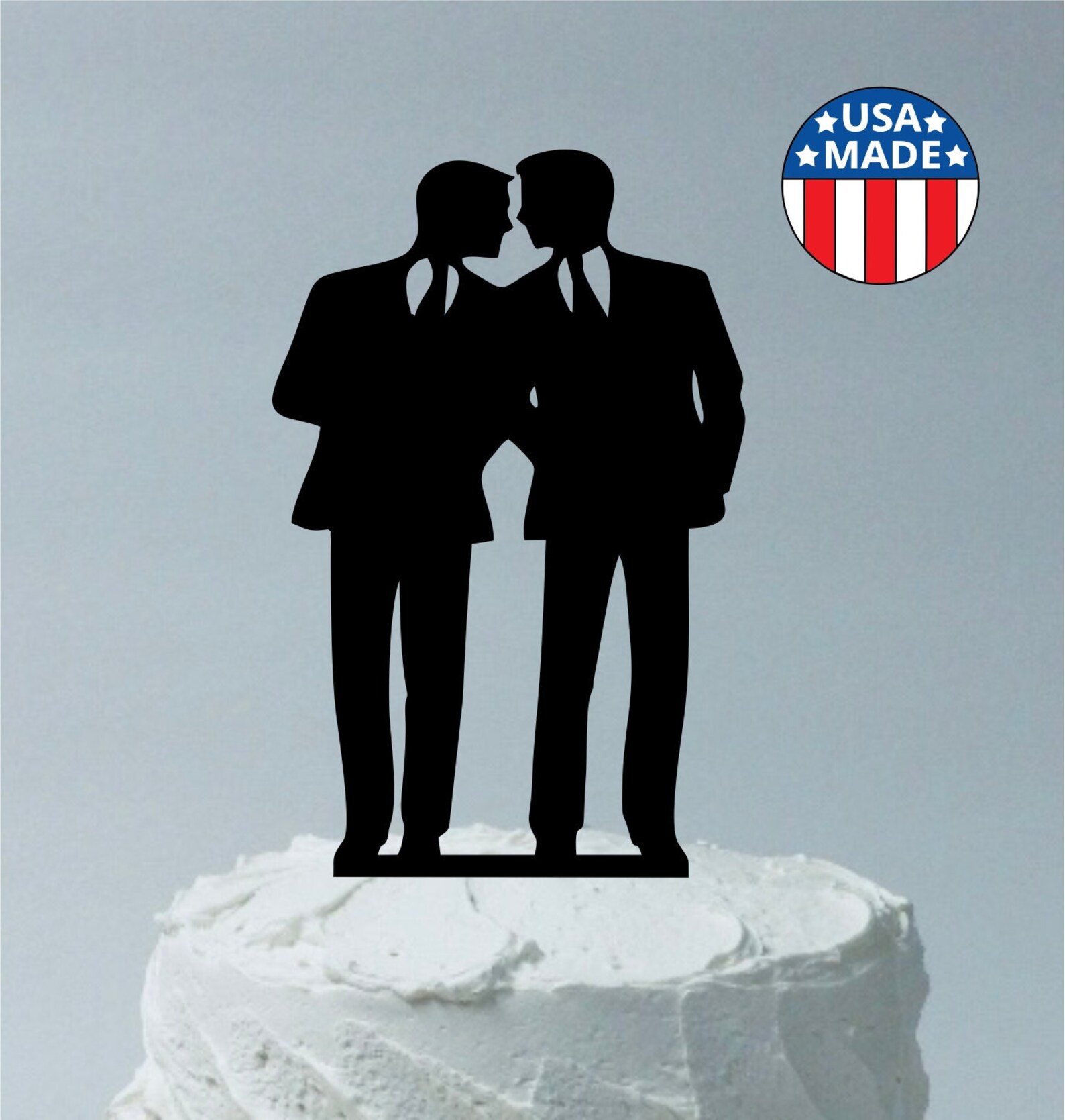 Gay Wedding Cake Topper Same Sex Cake Topper Gay Cake Topper Etsy