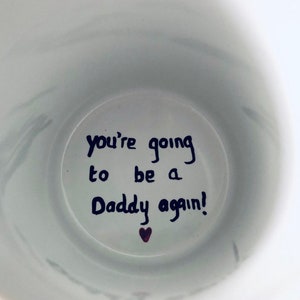 Pregnancy Announcement Surprise Mug You're Going to be Daddy again, we’re pregnant, Pregnant Mug, Baby Reveal Coffee Mug