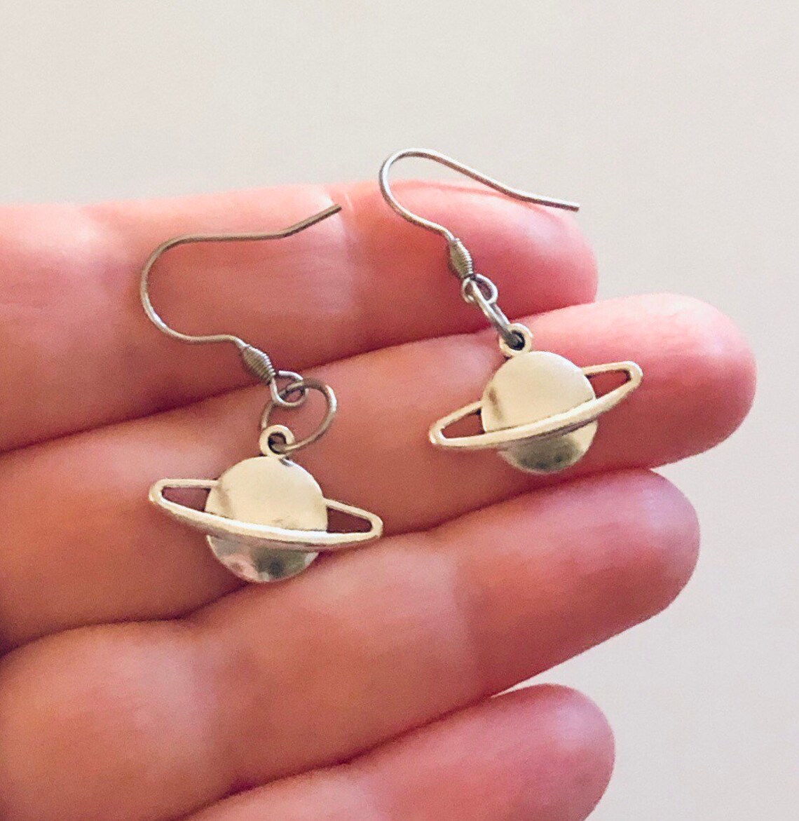 saturn earrings amazon