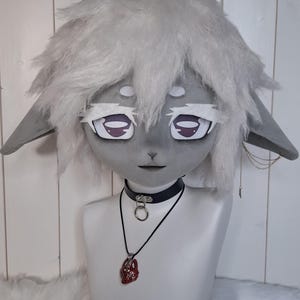Custom Kigurumi Mask, Fursuit Cosplay Head, Handmade Commission