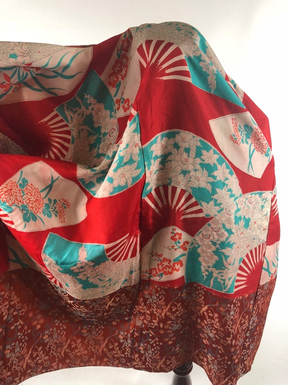 Vintage Silk Haori Kimono - image 4